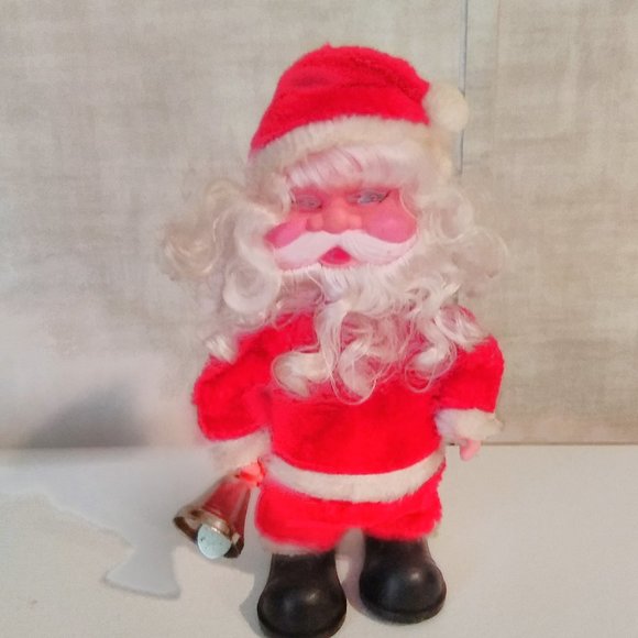 SANTA CLAUS on Wheels w/ Ringing Bell - Picture 5 of 5